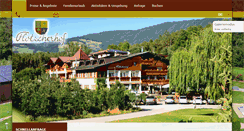 Desktop Screenshot of floetscherhof.com